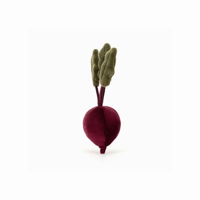 Jellycat Vivacious Vegetable Beetroot USA | 79103LIGO